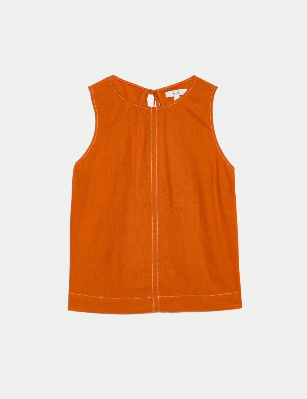 Linen Rich Regular Fit Vest 2 of 6