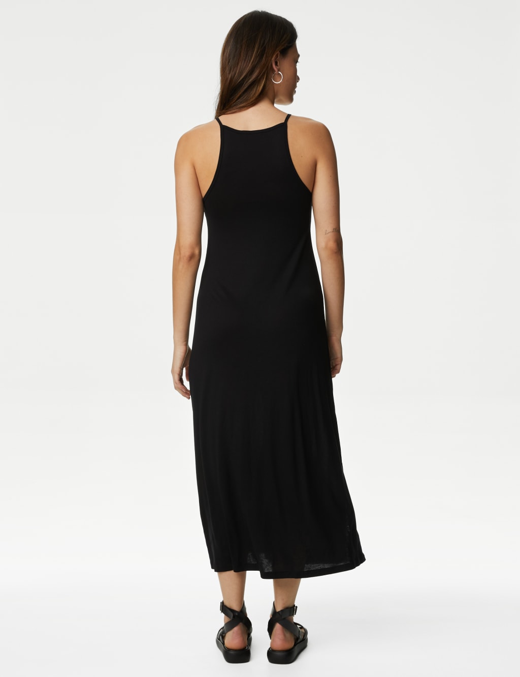 Jersey Halter Neck Midaxi Beach Dress 5 of 5