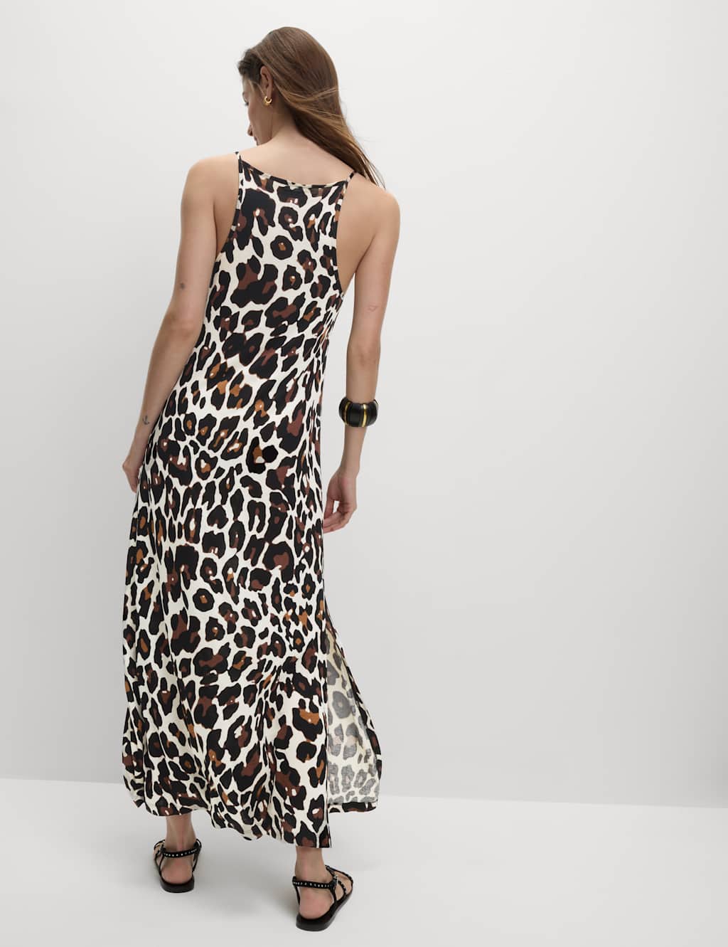 Jersey Printed Midaxi Beach Dress 3 of 5