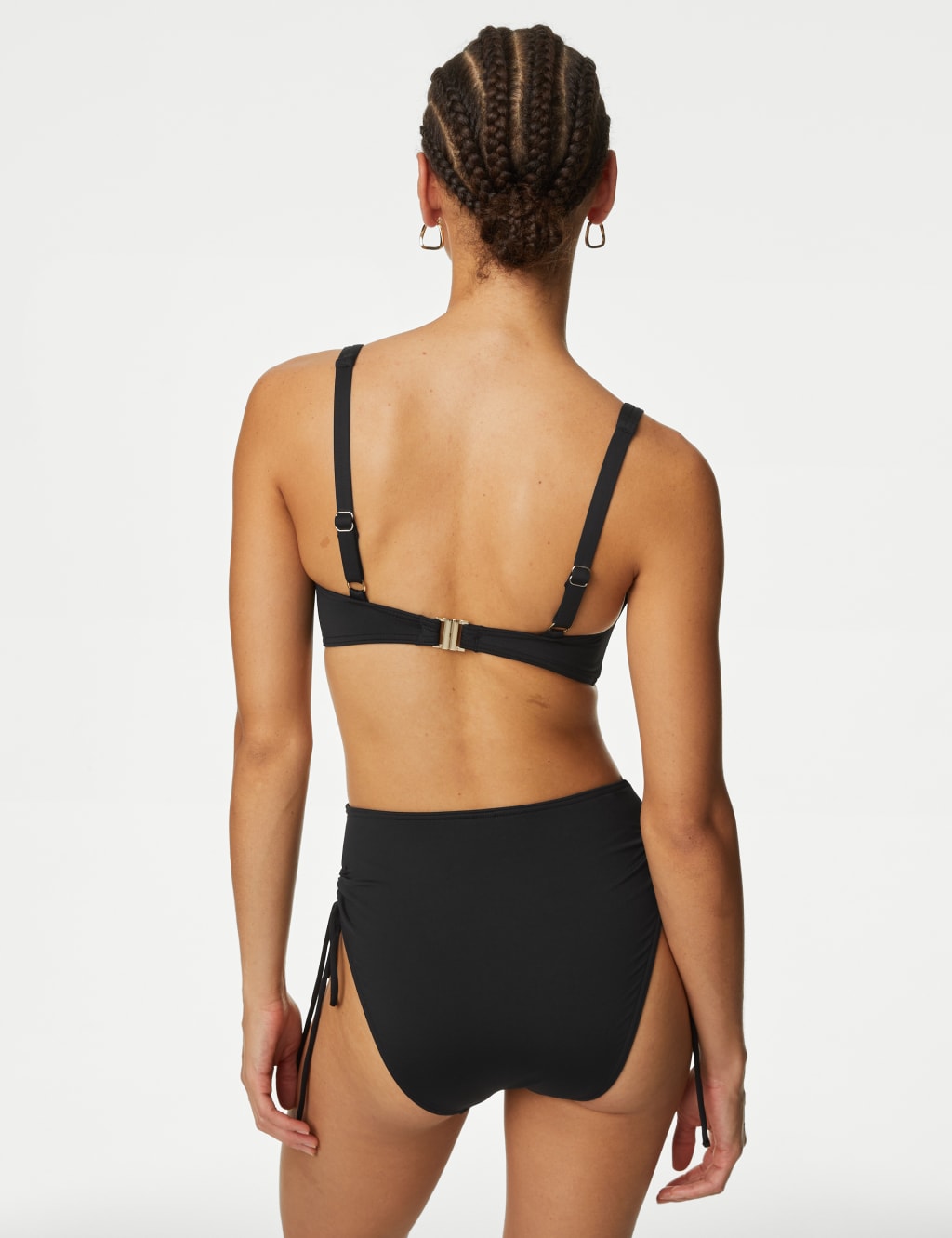 Tummy Control High Waisted Bikini Bottoms M S Collection M S
