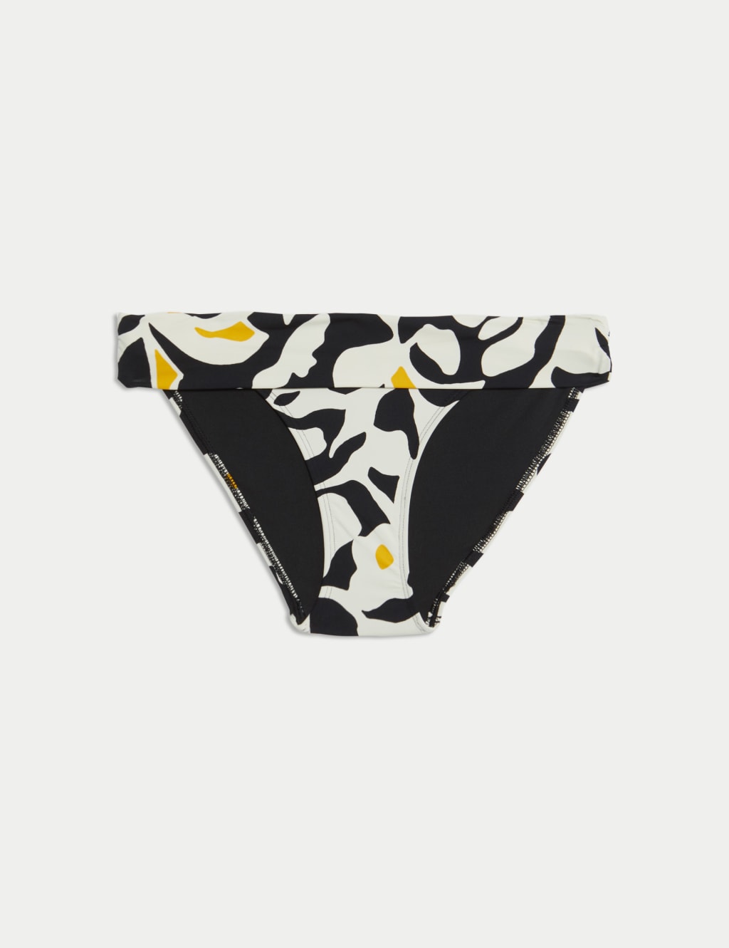 Printed Roll Top Bikini Bottoms 2 of 5