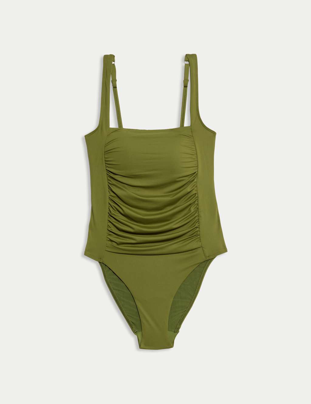 360 Tummy Control Padded Square Neck Swimsuit 2 of 5