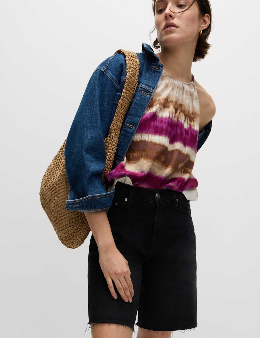 Linen Rich Halter Neck Top 4 of 5