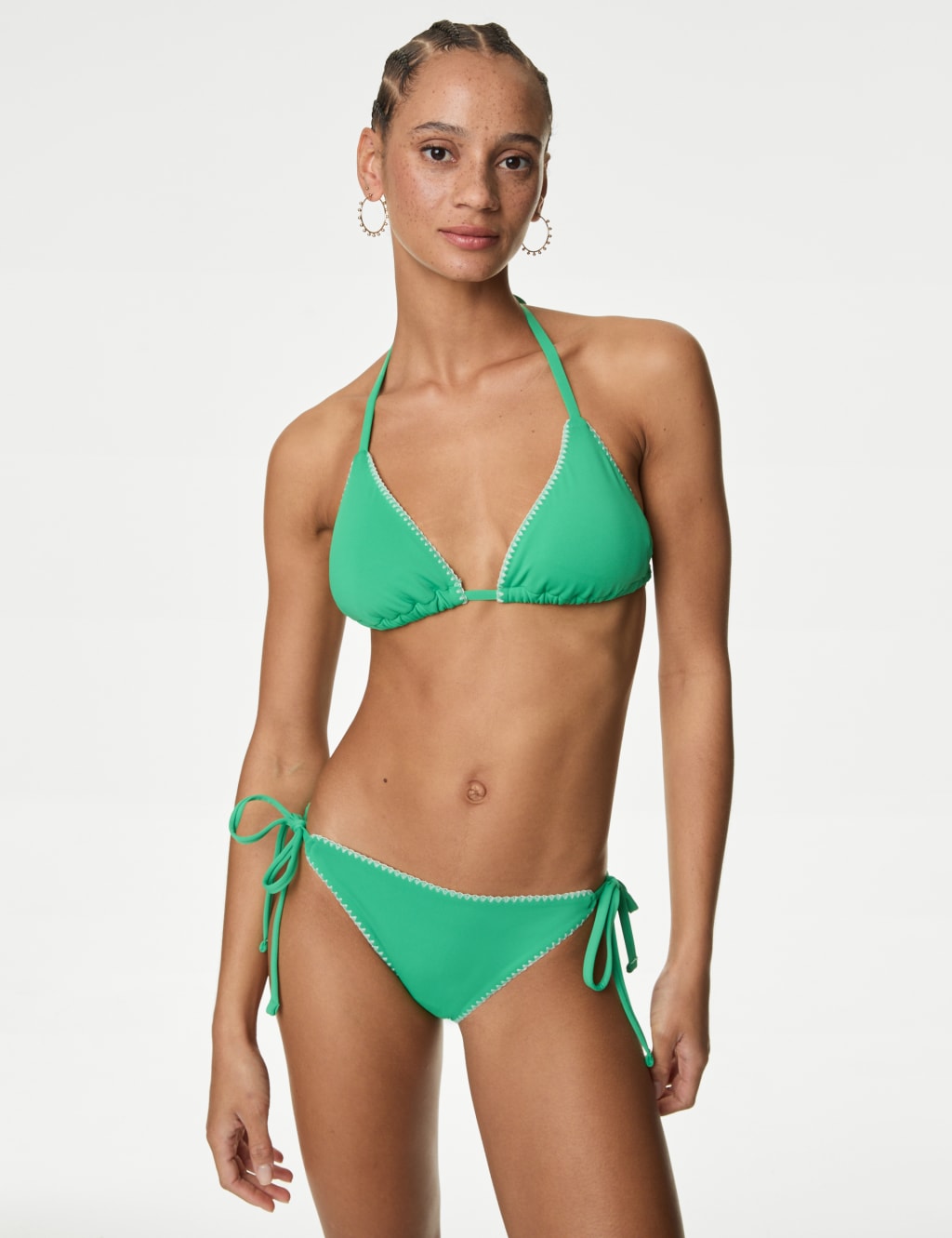 Crochet Stitch Triangle Bikini Top 4 of 5
