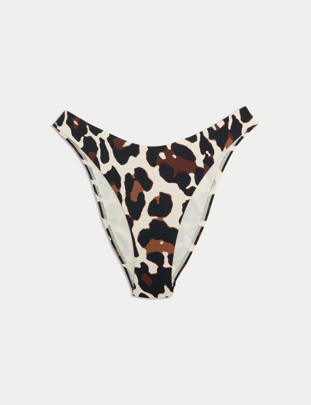 Printed High Leg Bikini Bottoms 2 of 5