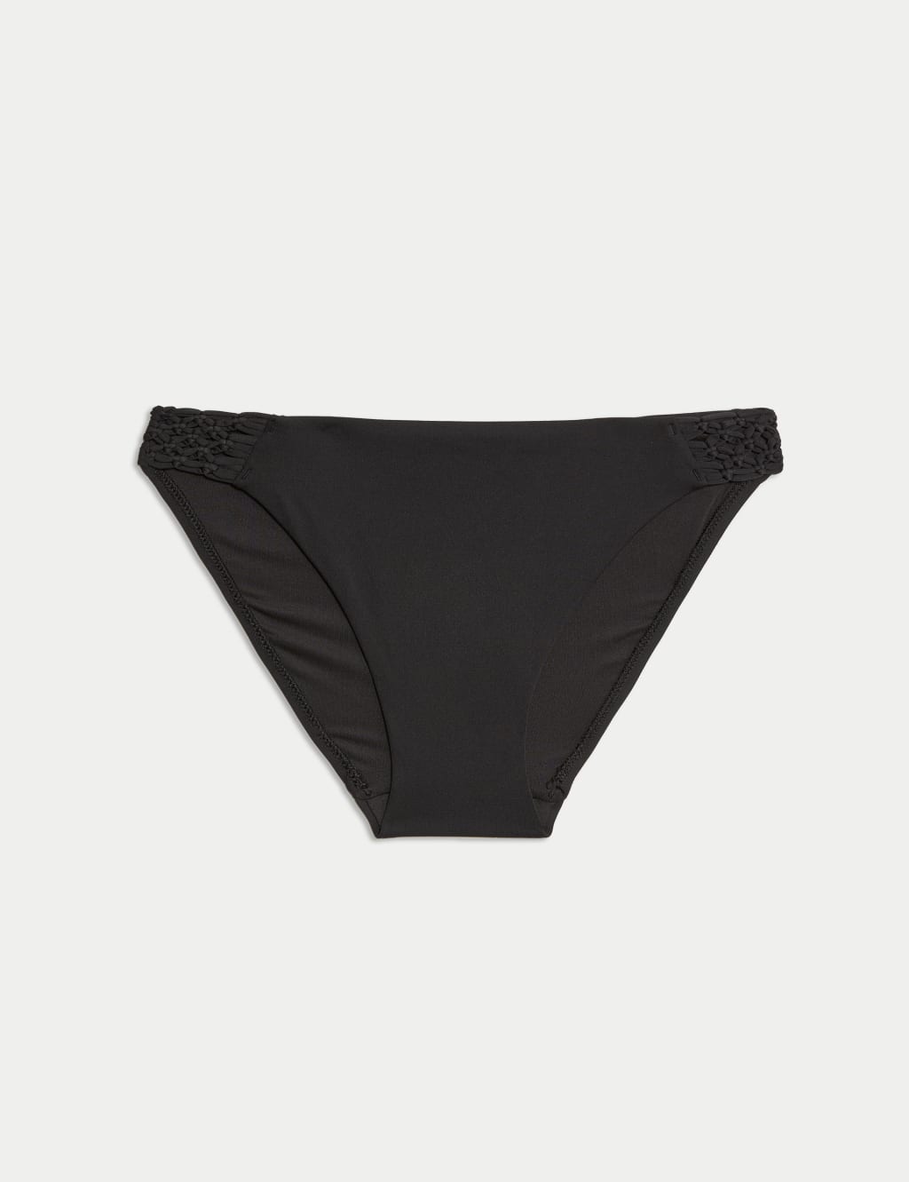 Macrame Detail High Leg Bikini Bottoms 2 of 6
