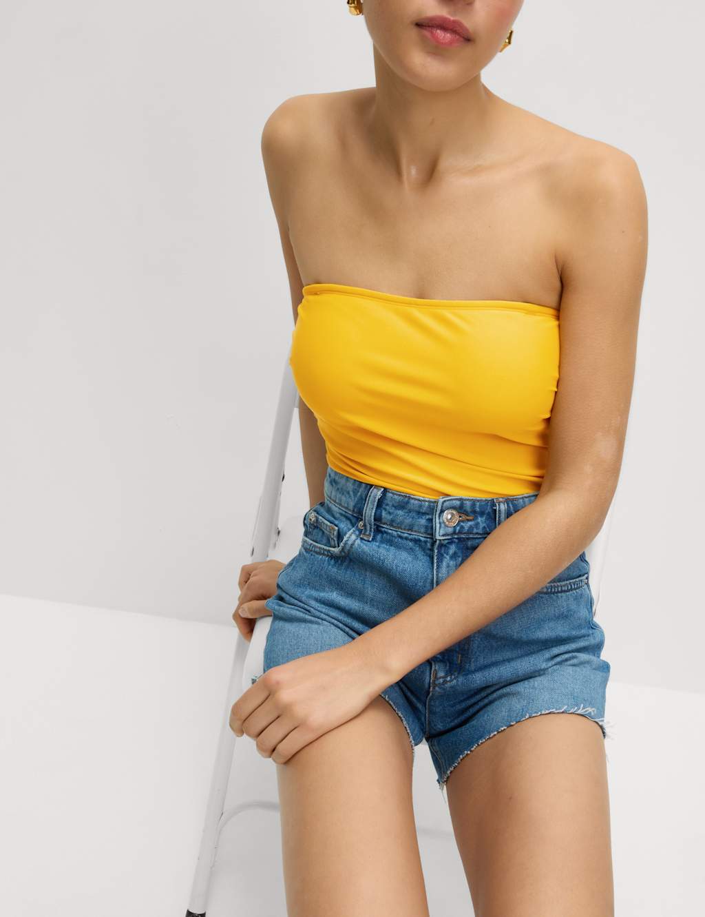 Bandeau Tankini Top 4 of 6