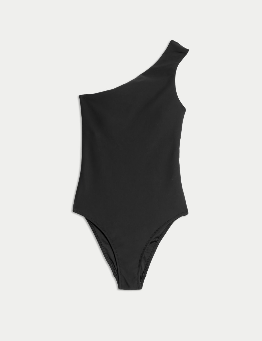 Neoprene Padded One Shoulder Swimsuit 2 of 5