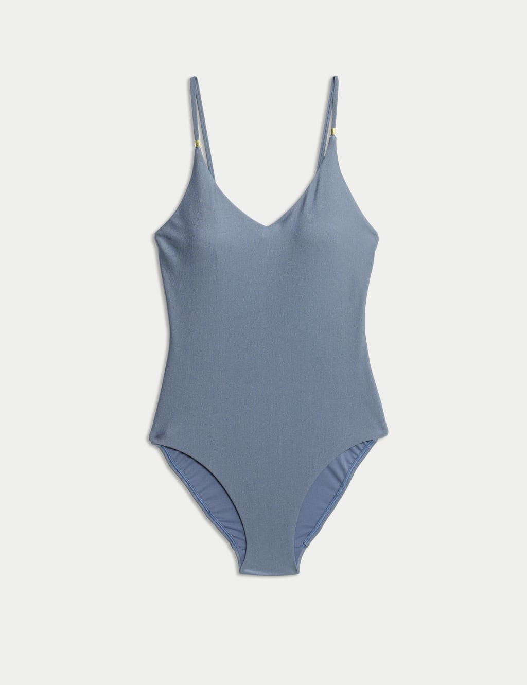 Trim Detail Plunge V-Neck Swimsuit 2 of 3
