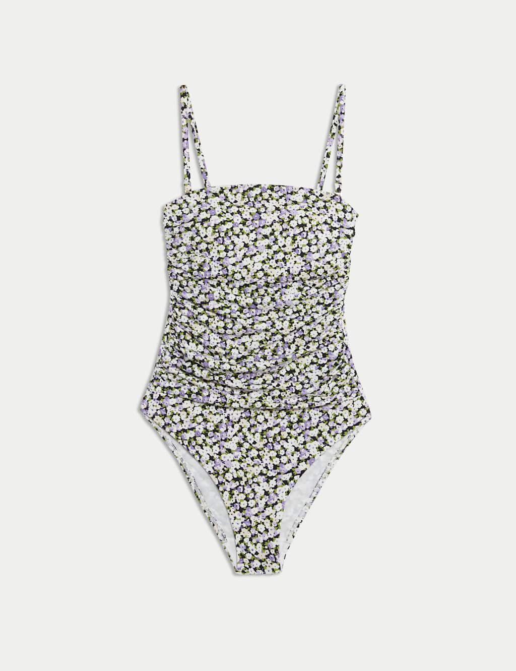 Tummy Control Printed Padded Bandeau Swimsuit 2 of 5