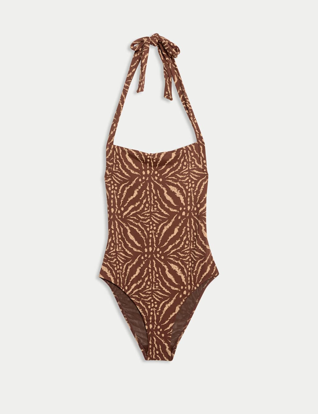 Tummy Control Printed Halterneck Swimsuit 2 of 5