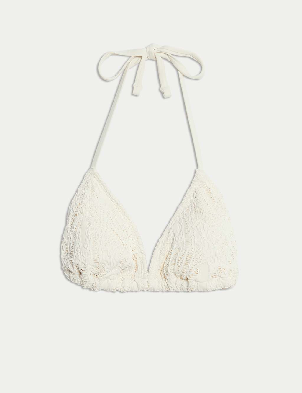 Jacquard Triangle Bikini Top 2 of 6