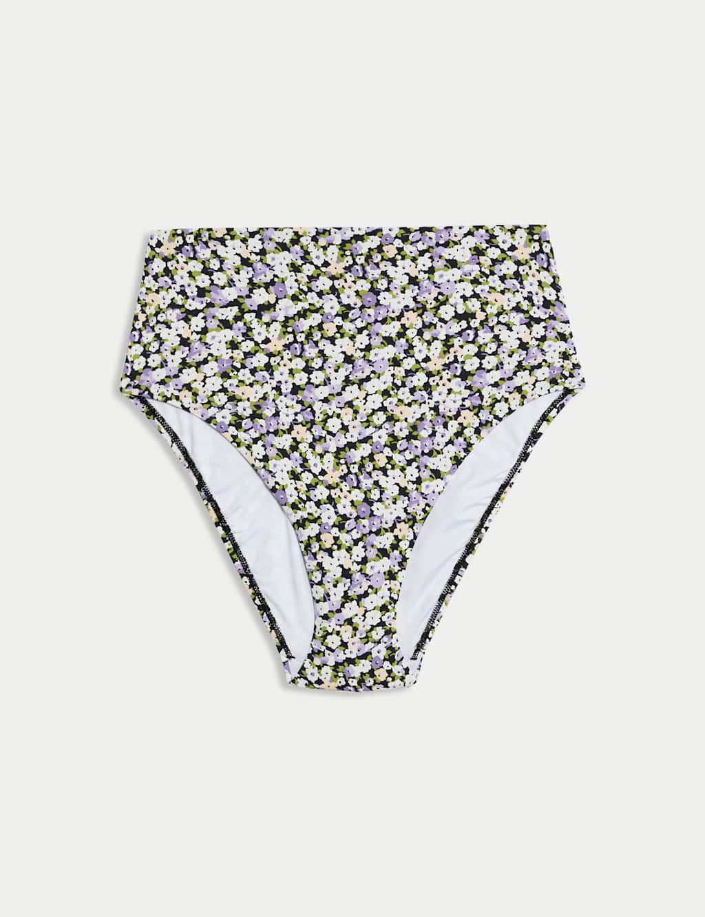 Tummy Control High Waisted Bikini Bottoms 2 of 5