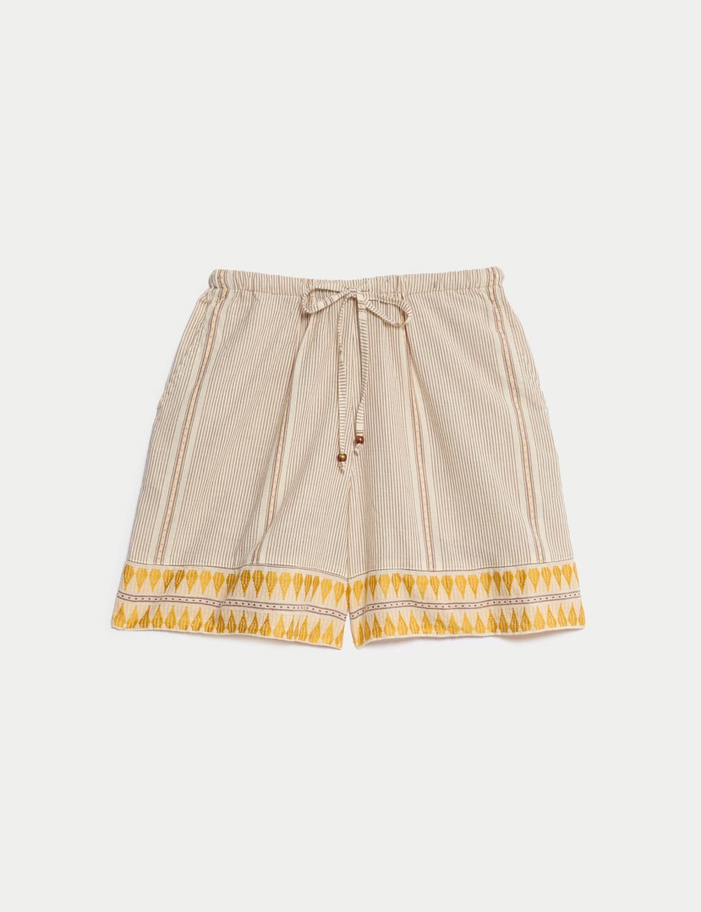 Cotton Rich Jacquard Beach Shorts 2 of 7