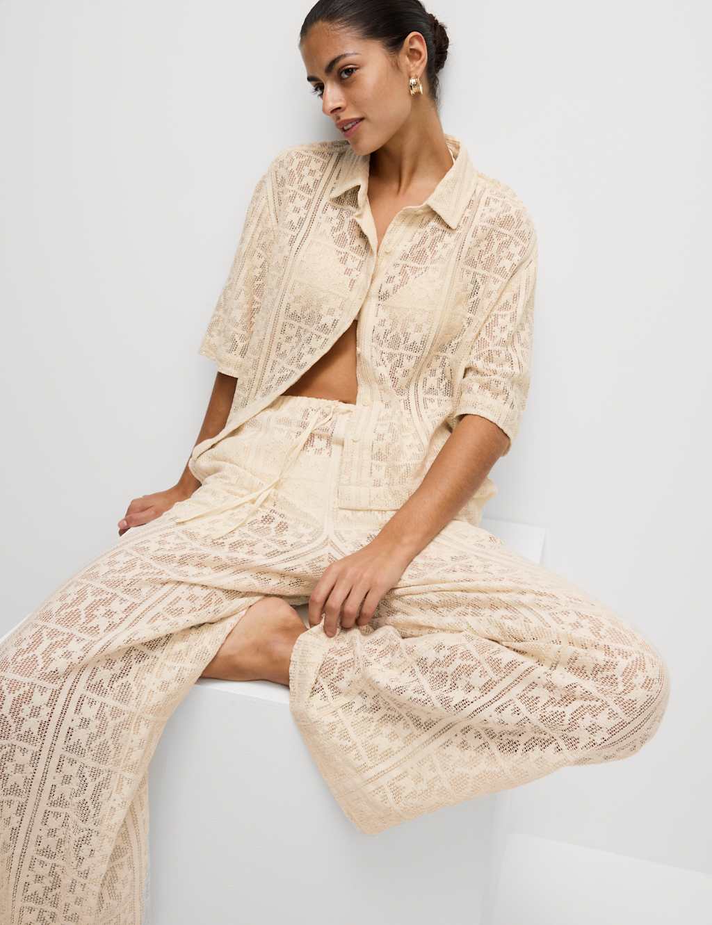 Pure Cotton Short Sleeve Beach Shirt 4 of 6
