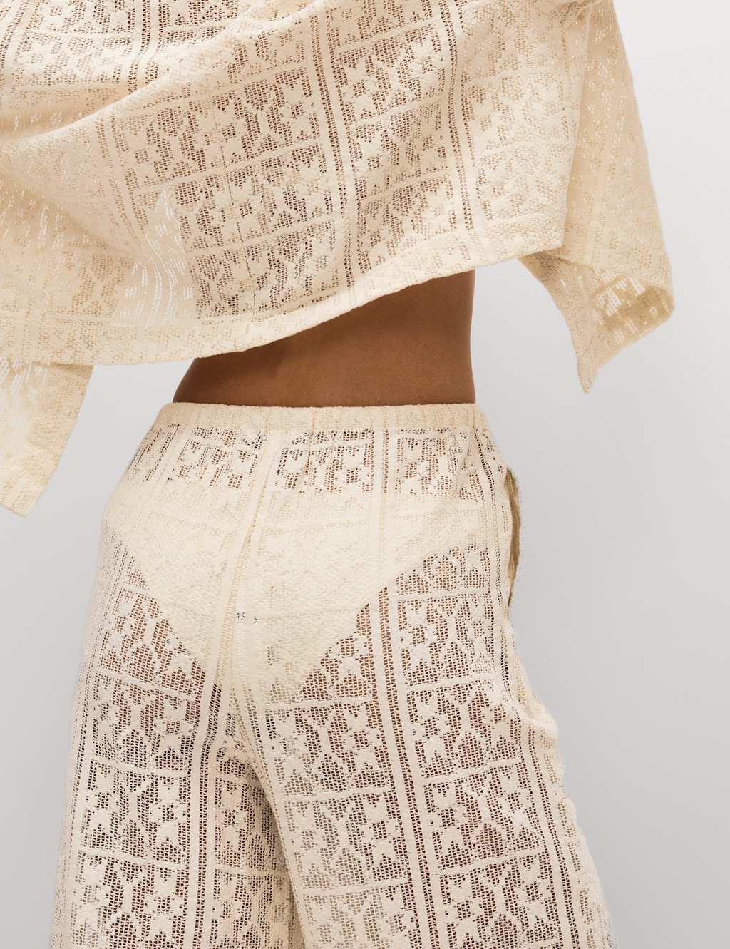 Pure Cotton Beach Trousers 6 of 6