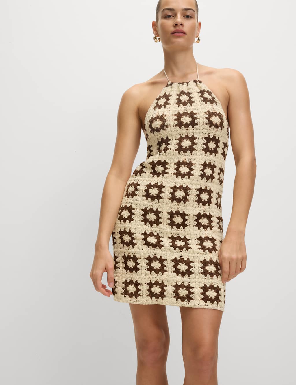 Halter Neck Mini Beach Dress 5 of 6