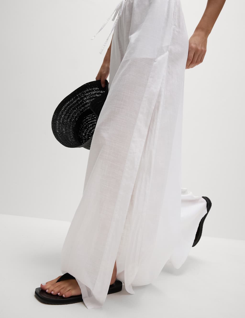 Pure Cotton Beach Trousers 5 of 6