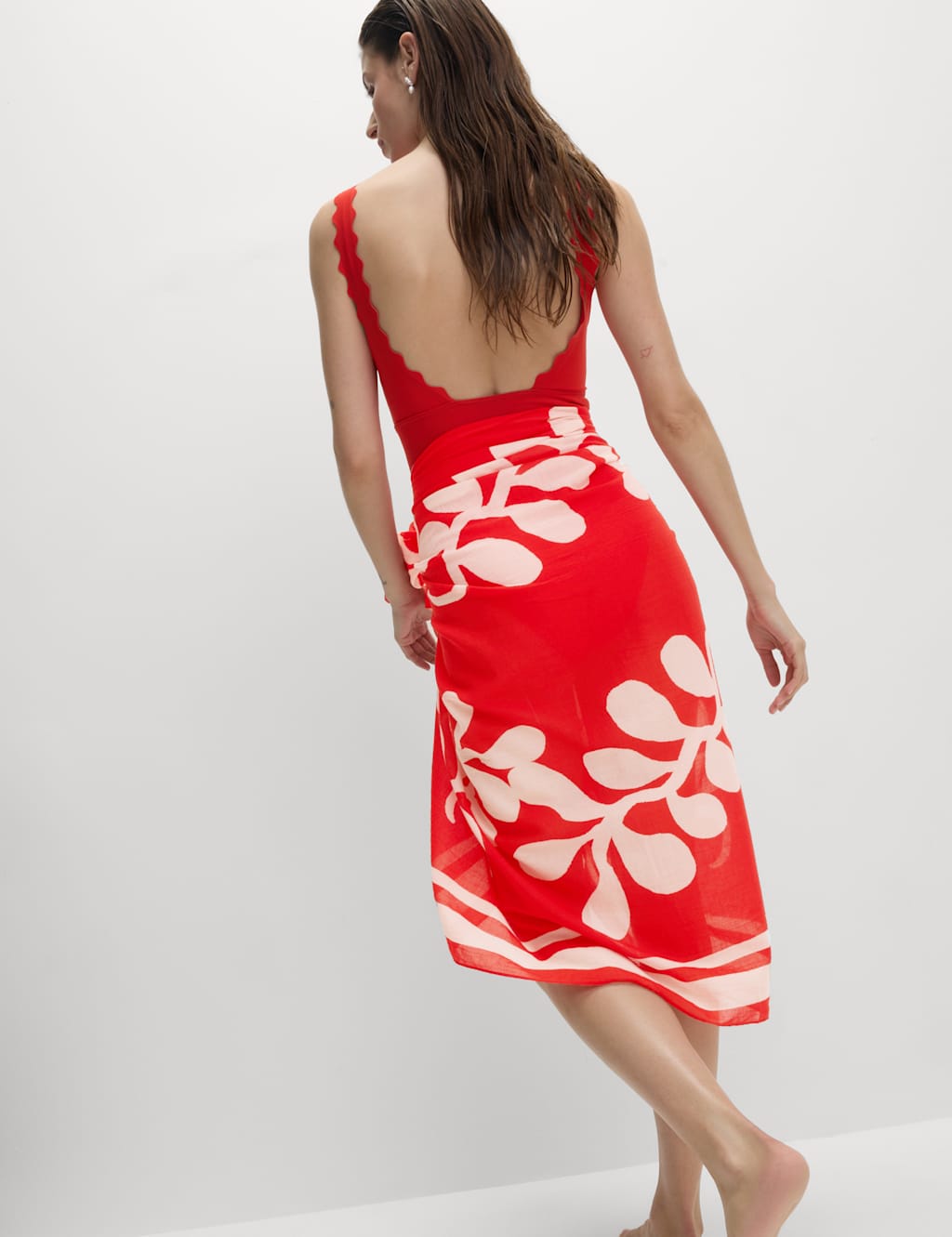 Pure Cotton Printed Sarong 3 of 4