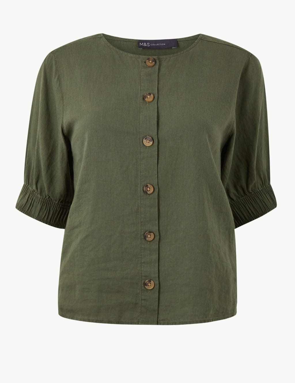 Linen Rich Blouse 2 of 4