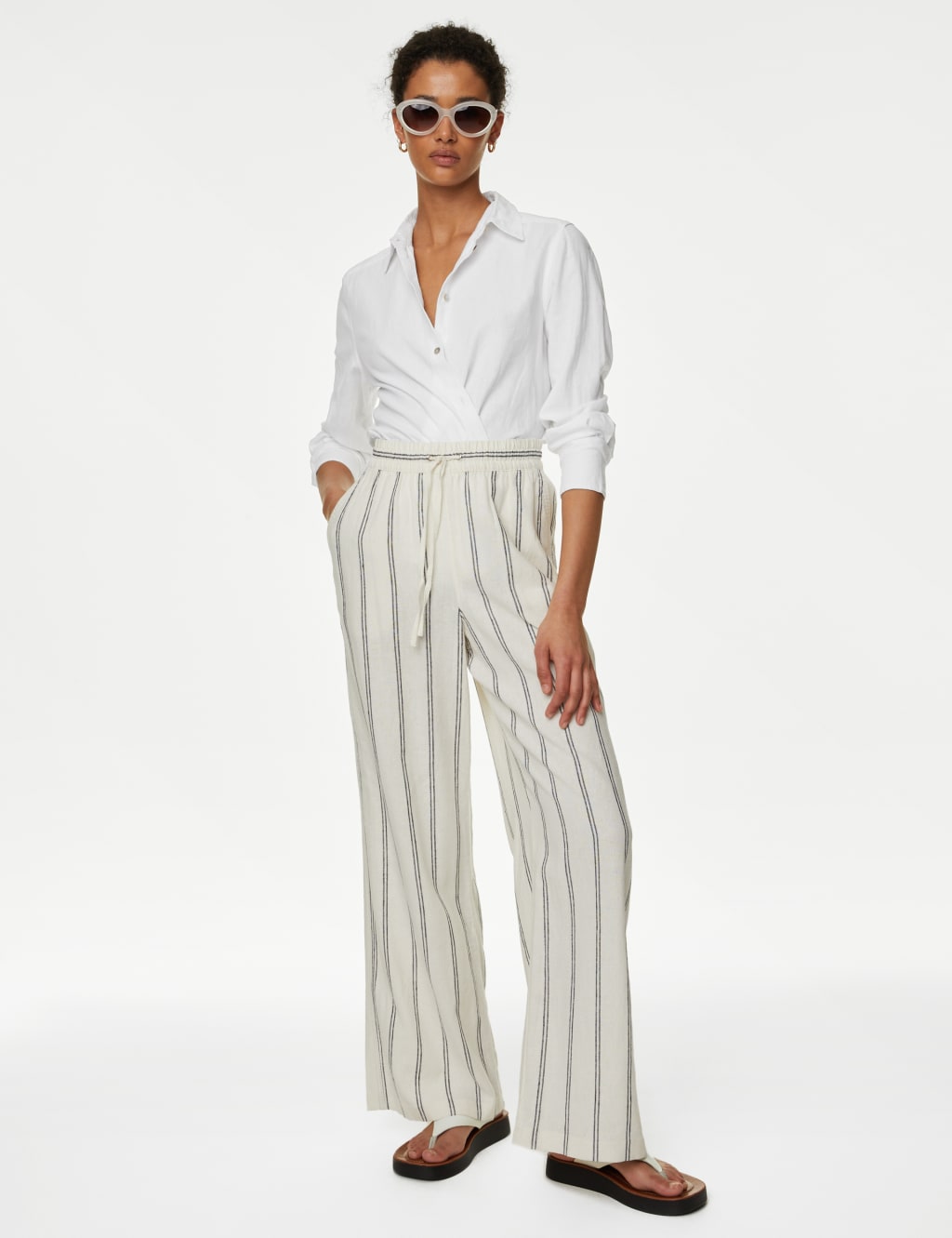 Linen Rich Collared Shirt 1 of 5