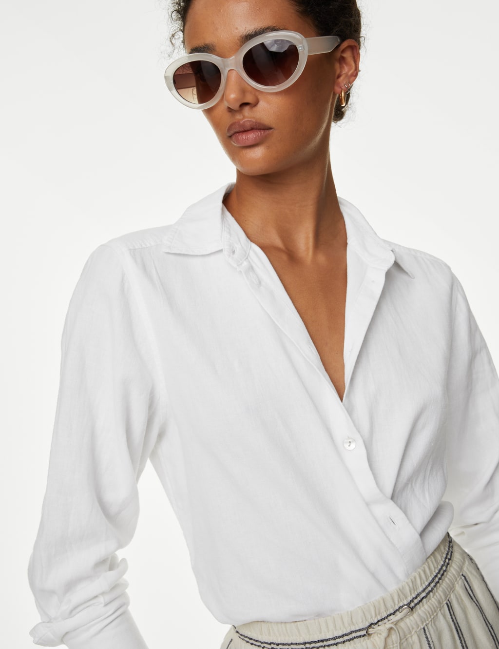 Linen Rich Collared Shirt 3 of 5
