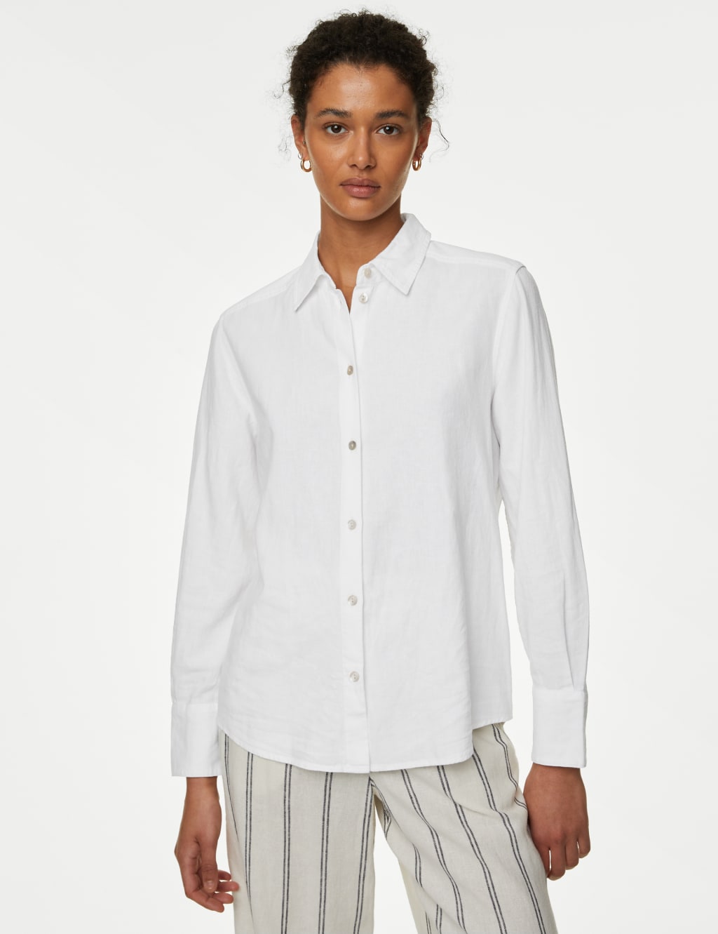 Linen Rich Collared Shirt 4 of 5