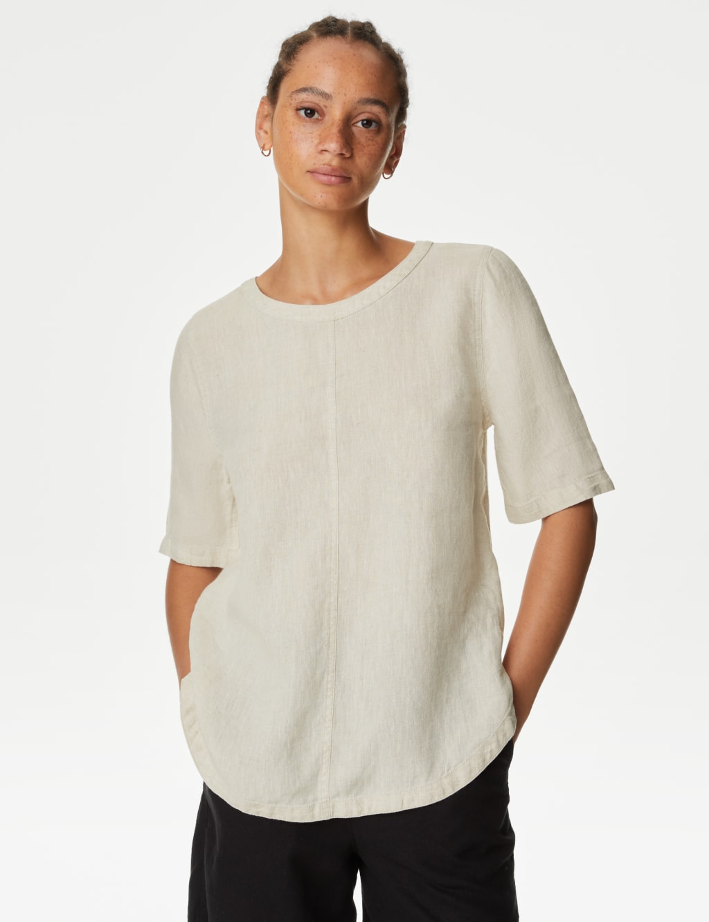 Pure Linen T-Shirt 3 of 5