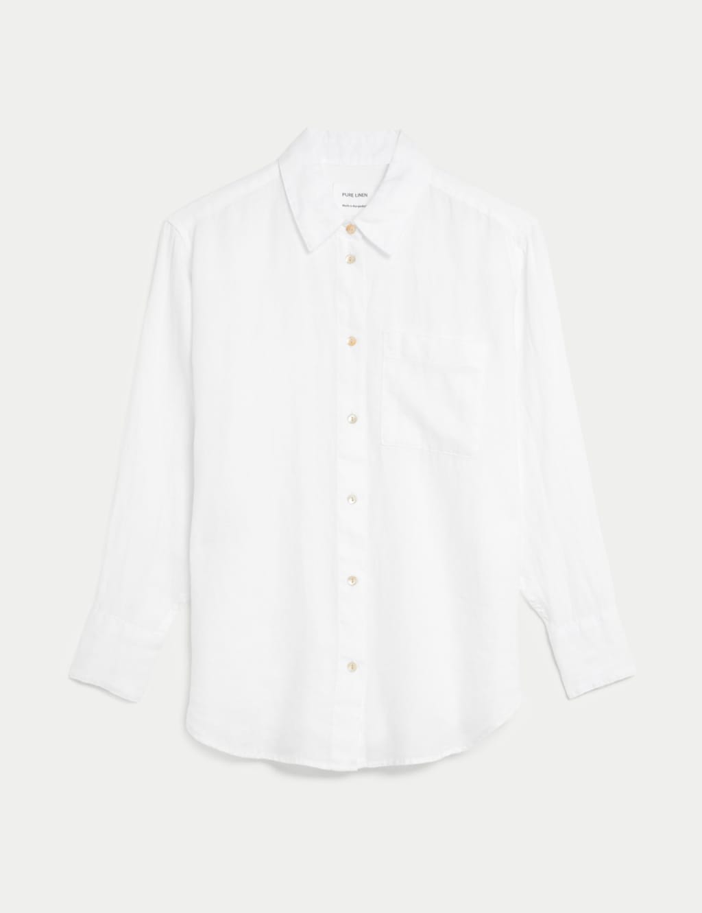 Pure Linen Oversized Shirt 2 of 6