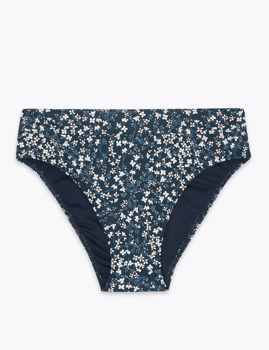 Ditsy Floral High Waisted Bikini Bottoms 2 of 5