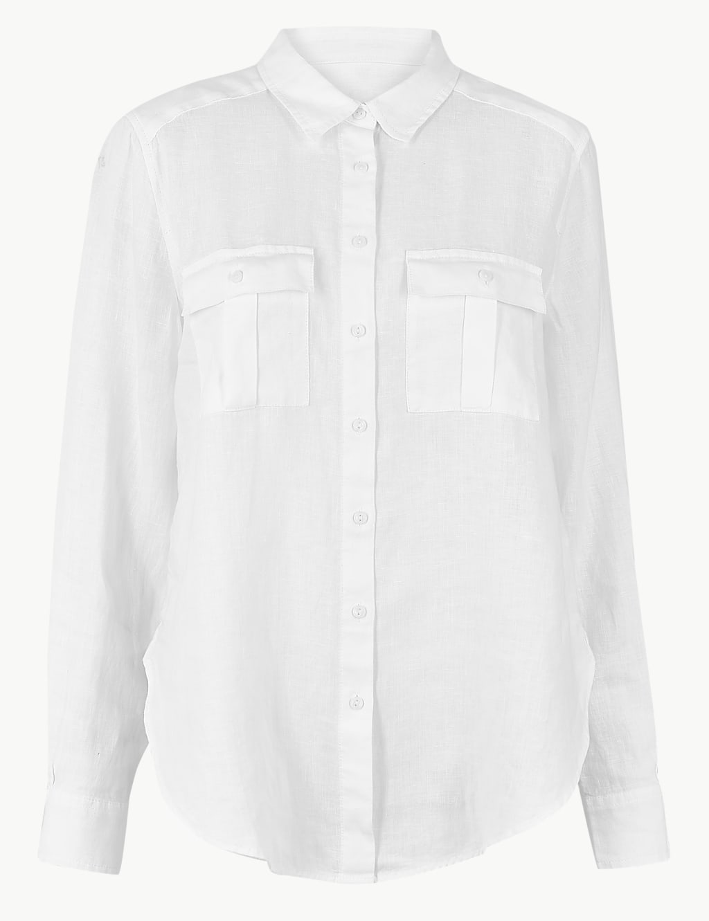 Pure Linen Utility Shirt 2 of 5