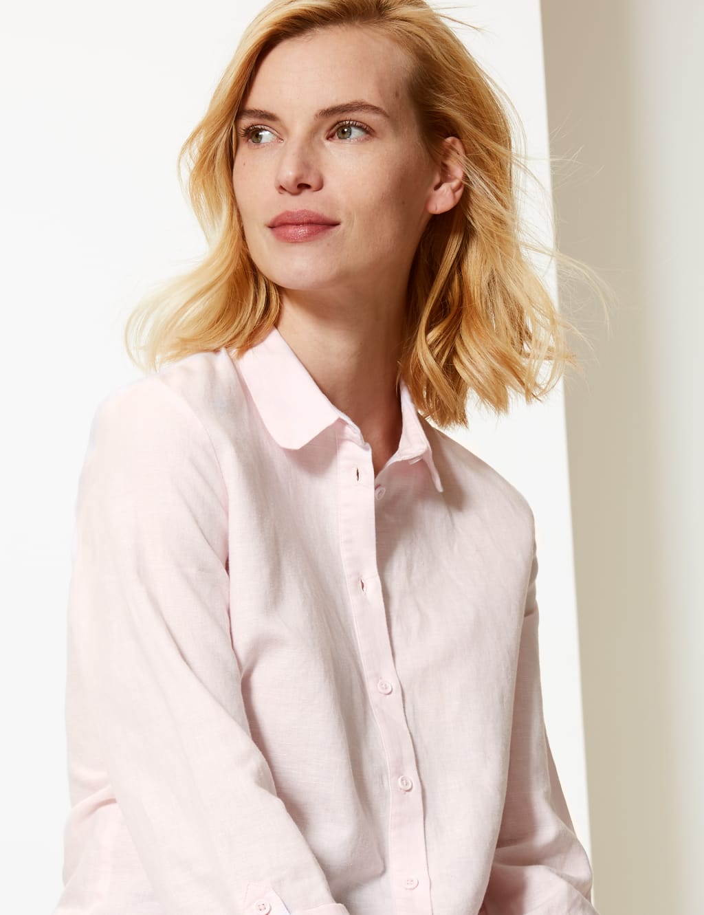 Linen Rich Button Detailed Shirt 3 of 4