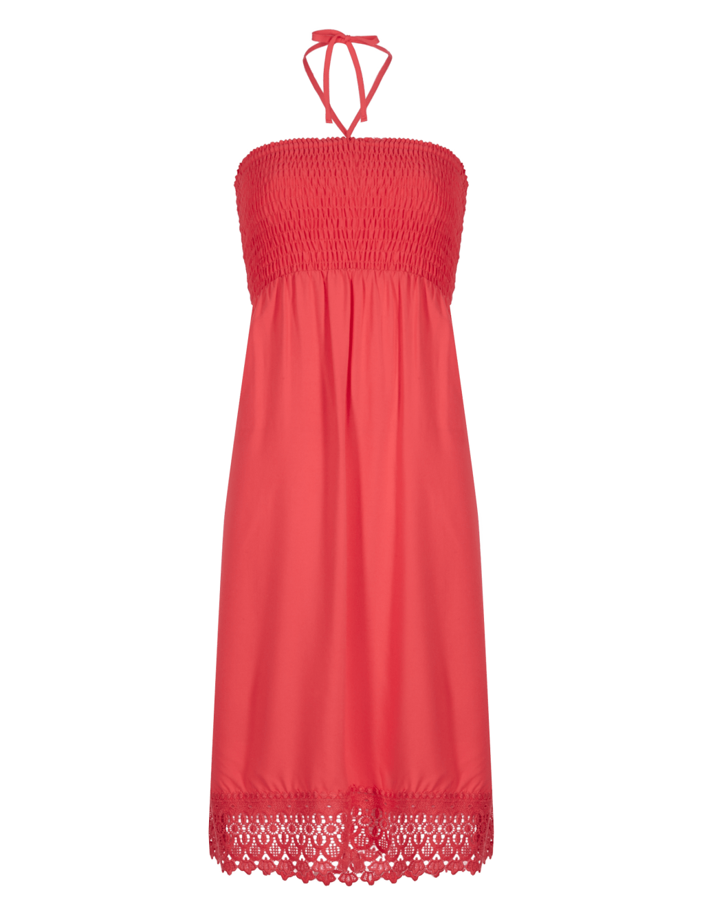 Crochet Hem Shift Dress 2 of 3