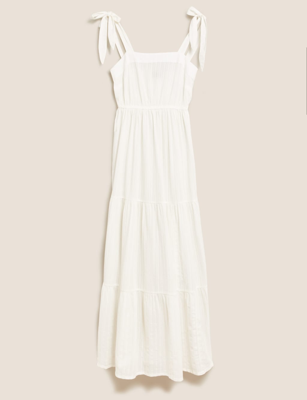 Pure Cotton Midi Slip Beach Dress 2 of 5
