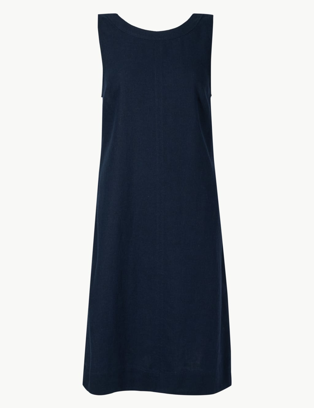 M and s linen shift dress outlet