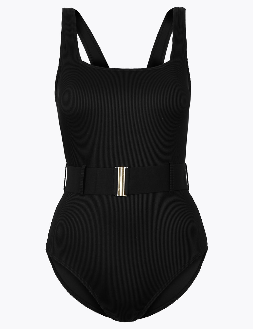Secret Slimming Belted Bandeau Swimsuit M S Collection M S