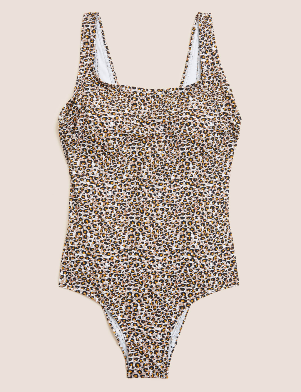 Animal Print Padded Scoop Neck Swimsuit 2 of 5