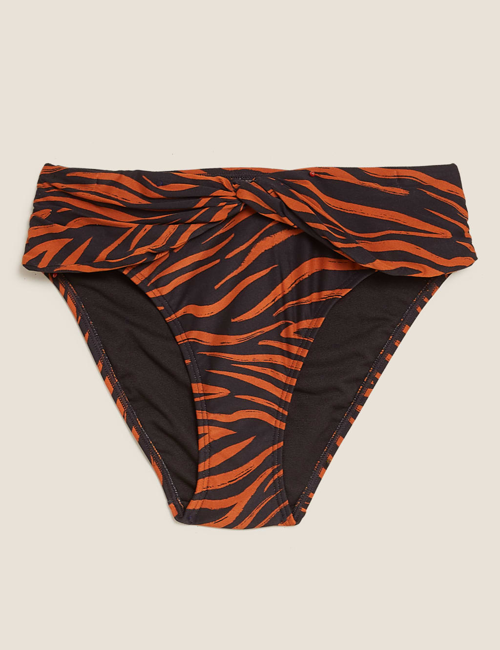 Animal Print High Leg Bikini Bottoms 2 of 5