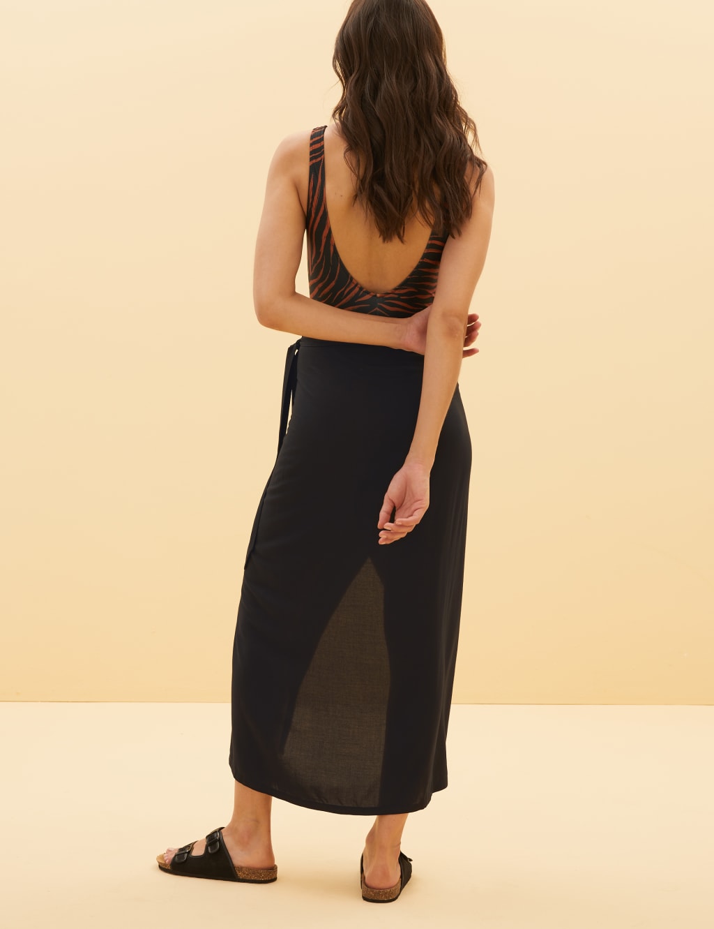 Wrap Midi Beach Skirt 5 of 6