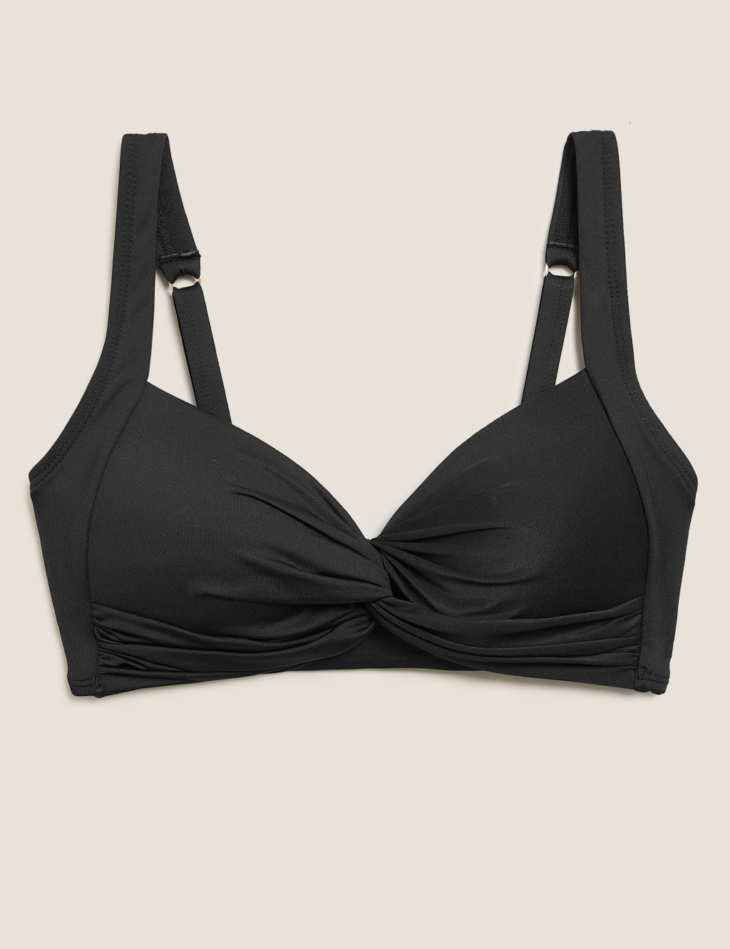 Padded Twist Front Plunge Bikini Top 2 of 5