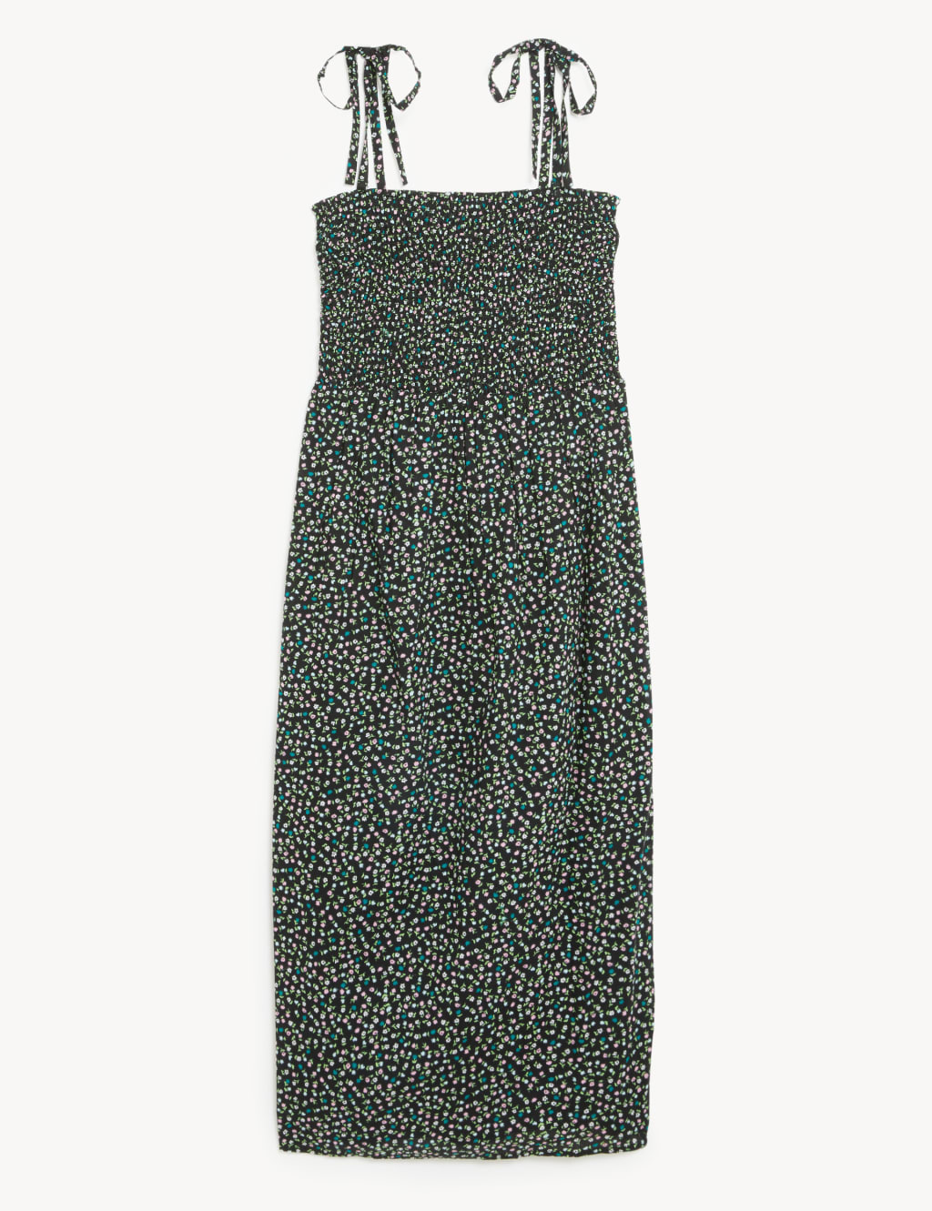 Pure Cotton Printed Midi Beach Dress 2 of 5