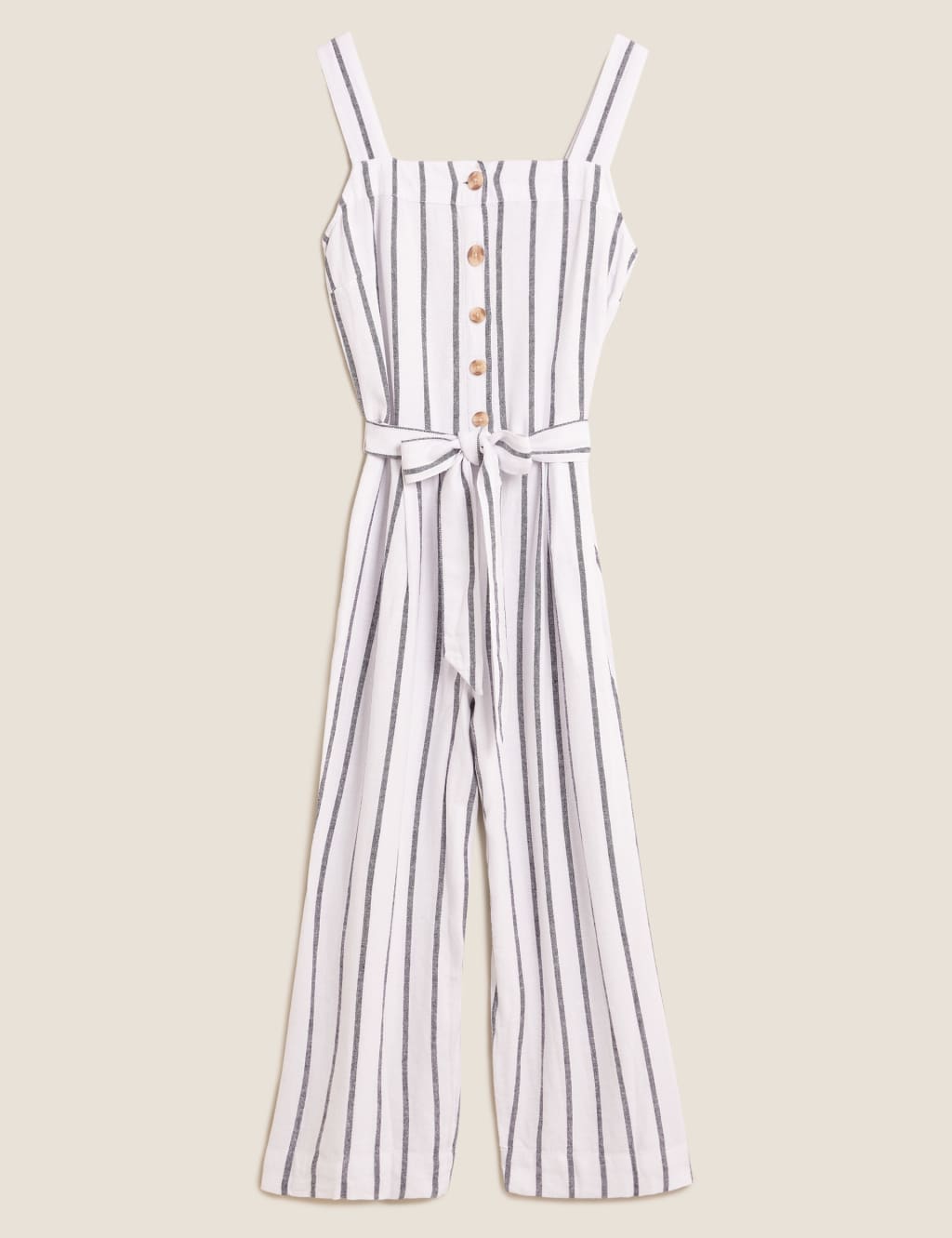 Marks and spencer striped jumpsuit top