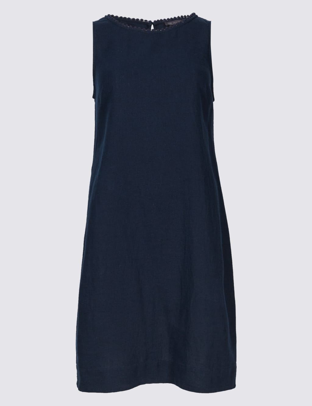 PETITE Linen Blend Tunic Dress 2 of 5
