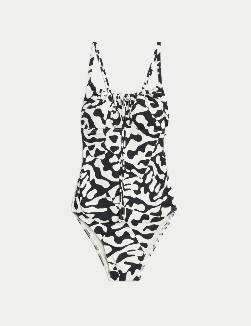 Maternity Printed Scoop Neck Swimsuit M S Collection M S