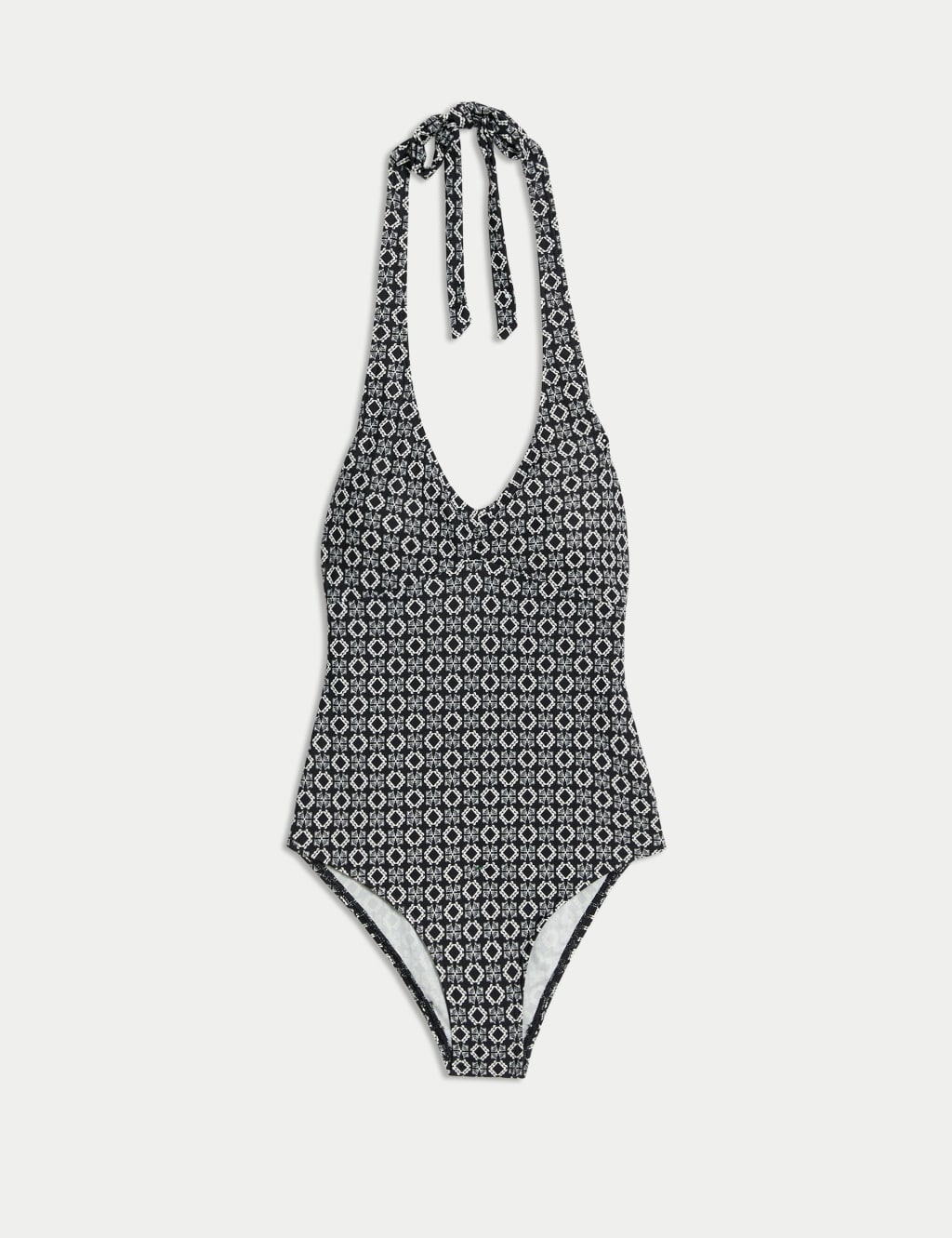 Printed Halterneck Swimsuit 2 of 5