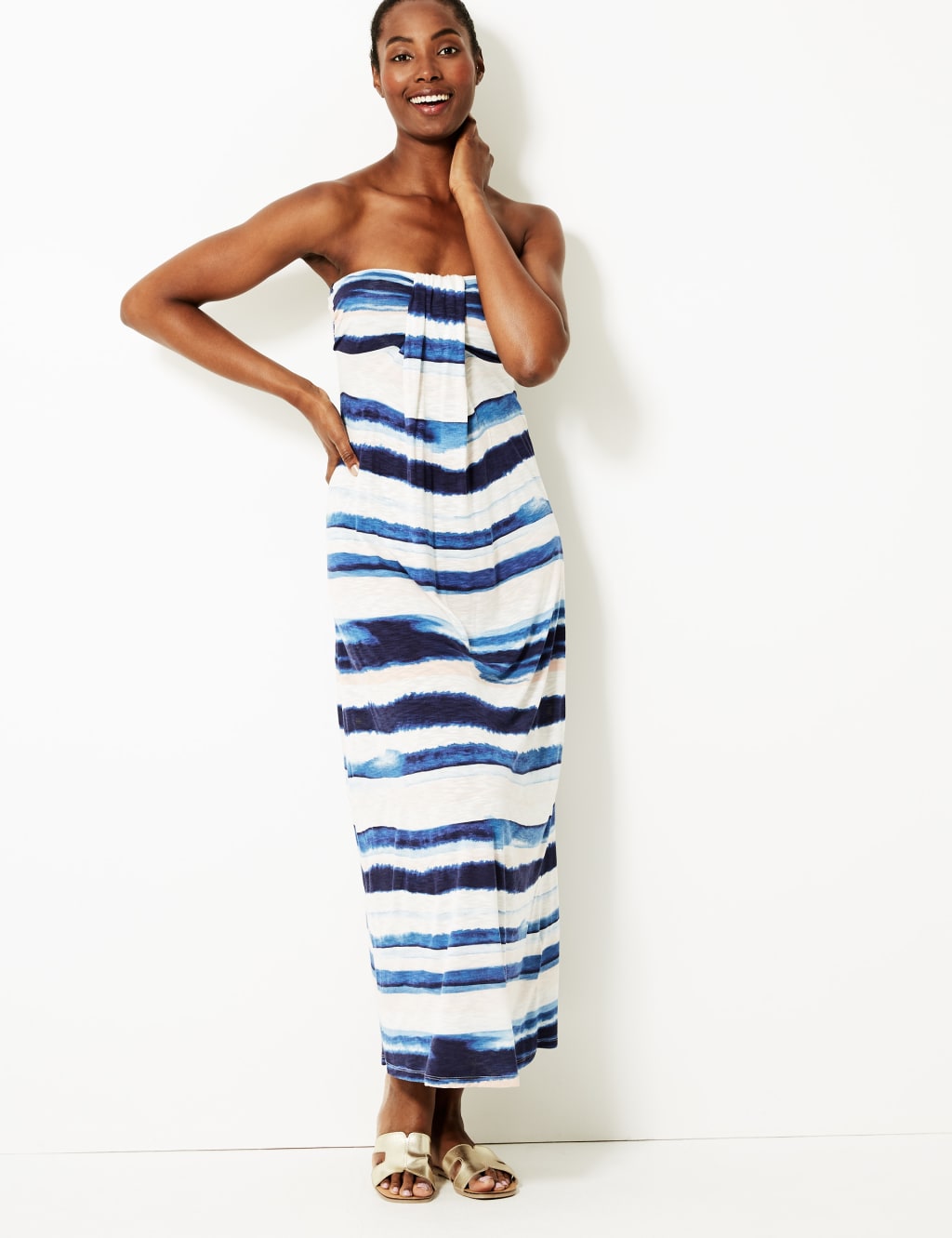 Stripe beach dress online