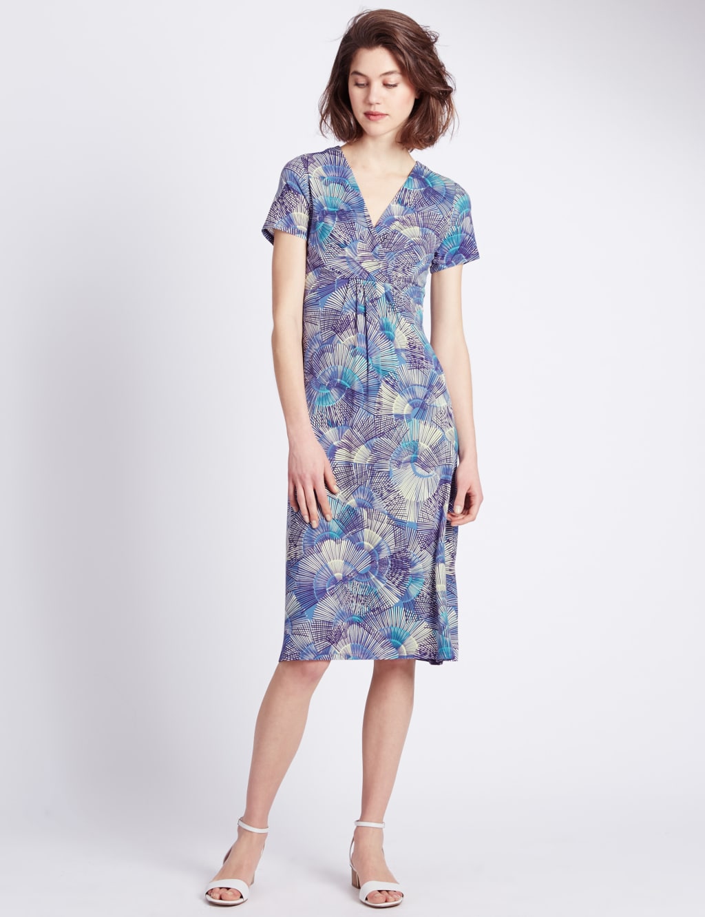 M&s fit and flare dress new arrivals