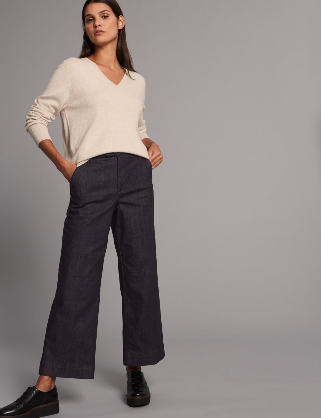 Denim Culottes 3 of 6