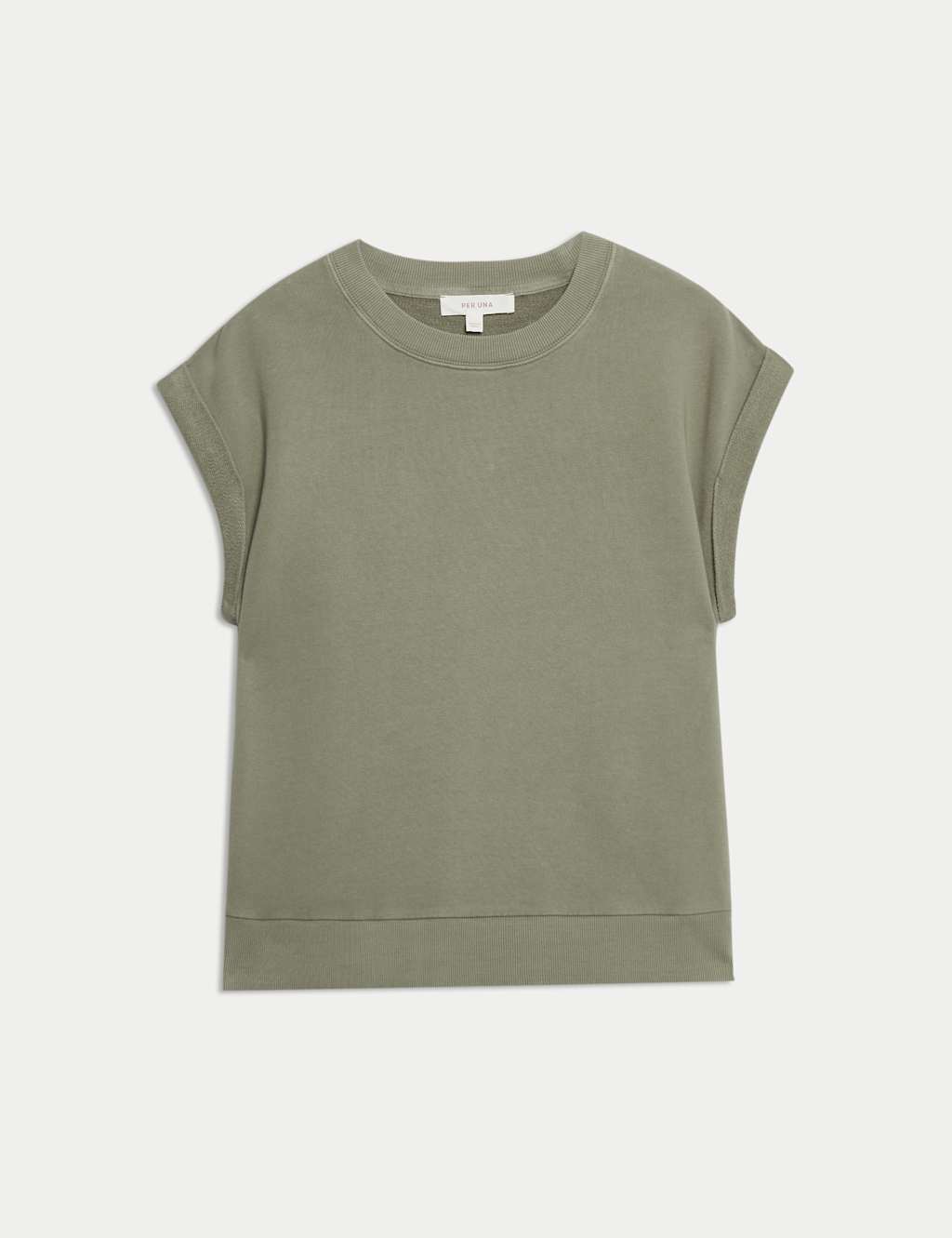 Pure Cotton Sleeveless Sweatshirt 2 of 5