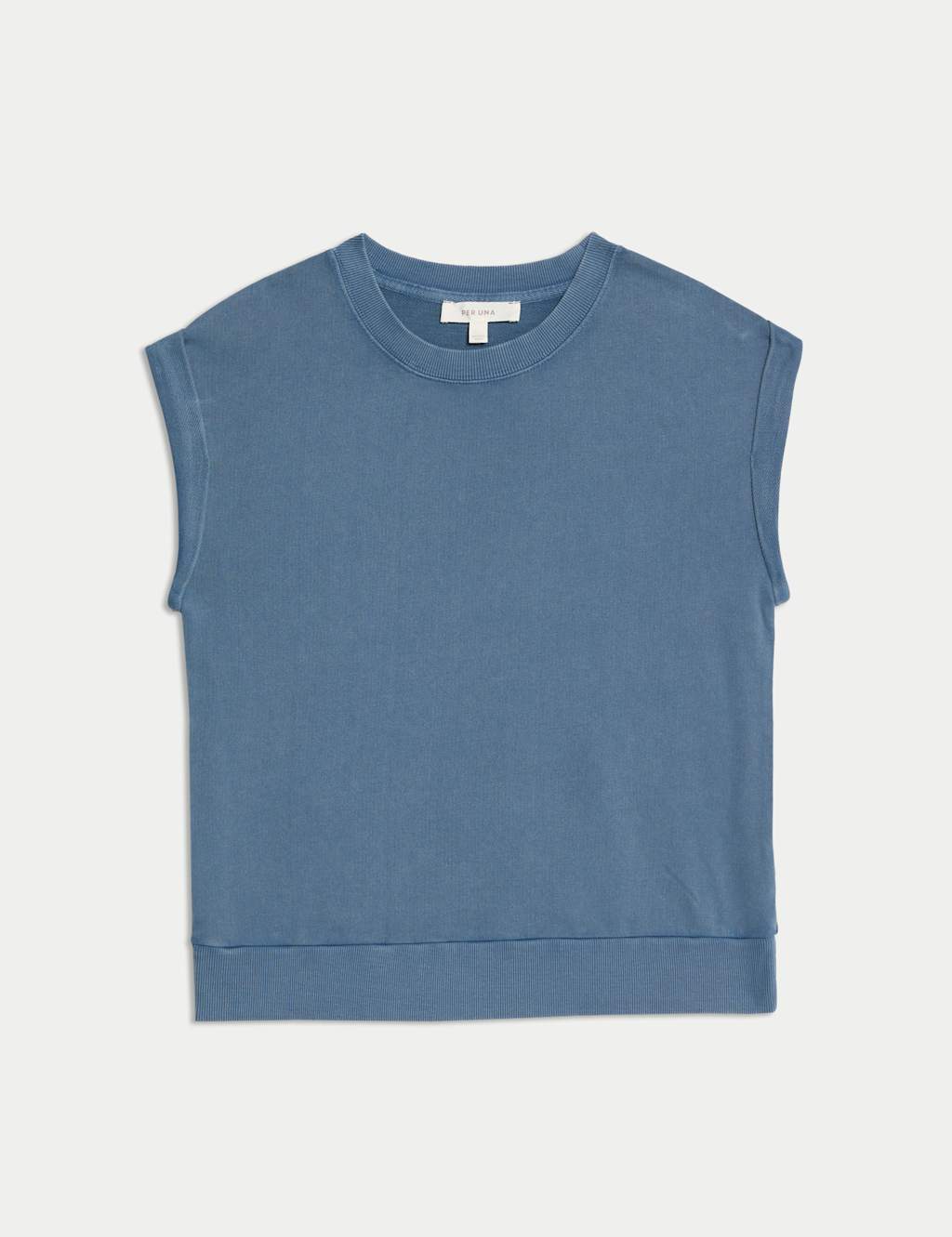 Pure Cotton Sleeveless Sweatshirt 2 of 5